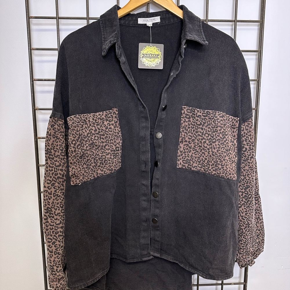 12th tribe denim jacket